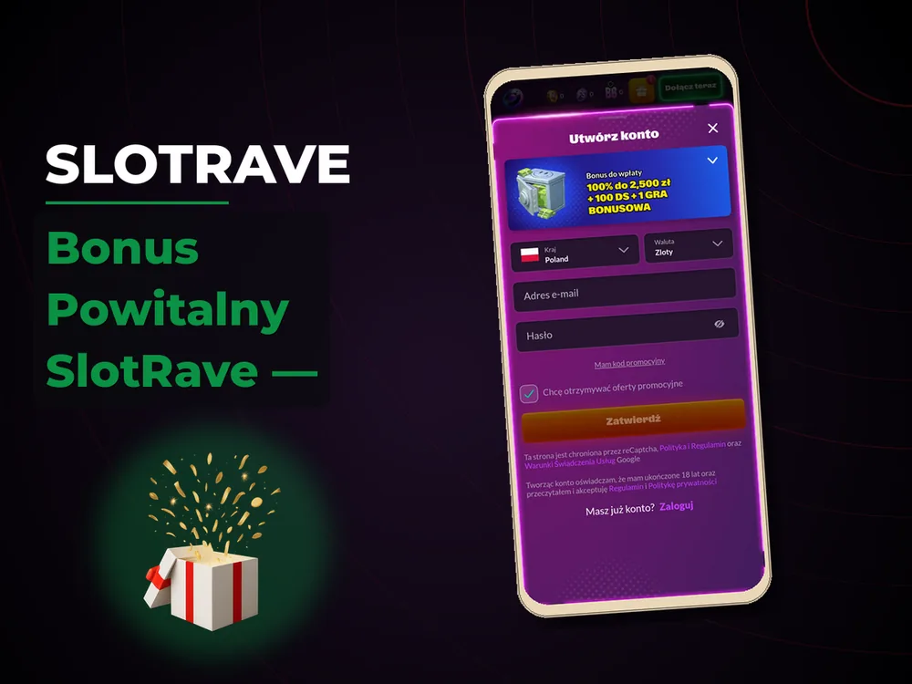slotrave - Bonus Powitalny SlotRave —