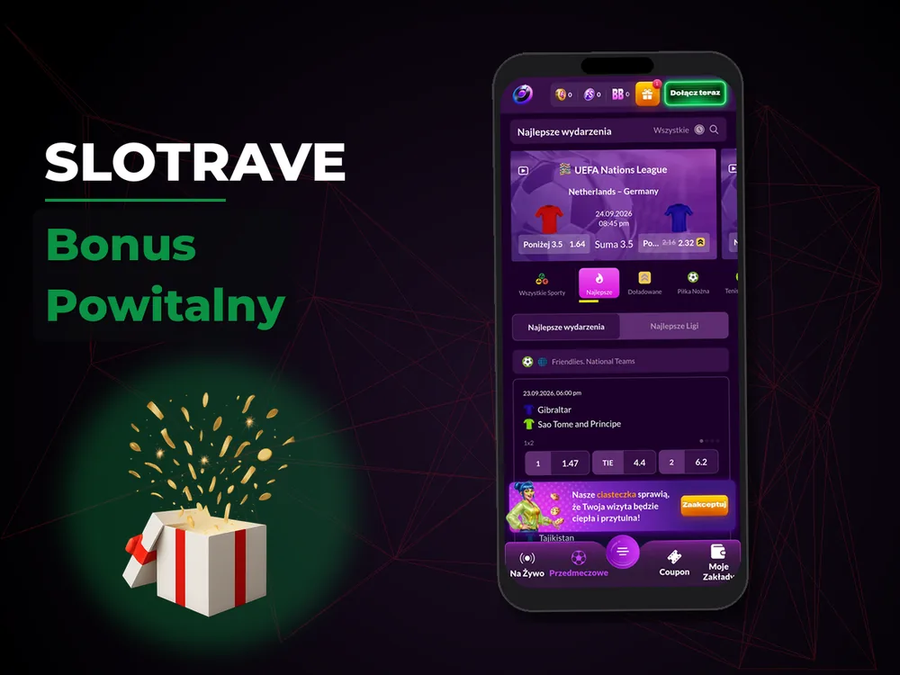 slotrave - Bonus Powitalny