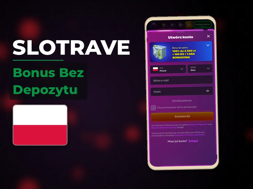 slotrave - Bonus Bez Depozytu